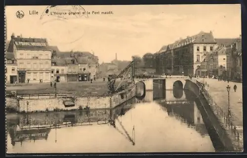 AK Lille, L`Hospice général et le Pont maudit