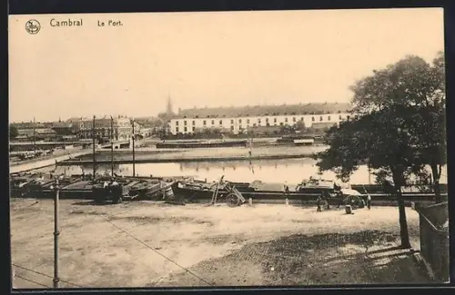 AK Cambrai, Le Port Cantimpre