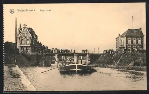 AK Bremen, Jacob Brücke u. Boot