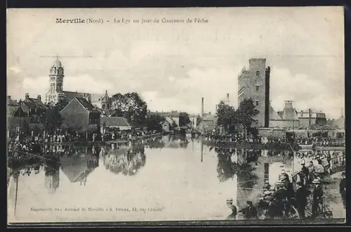 AK Merville, la Lys, un jour de Concours de Pêche