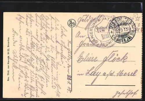 AK Tourcoing, Parc et Château Vaissier