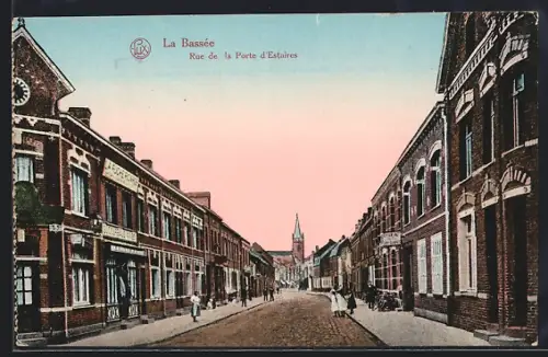 AK La Bassée, Rue de la Porte d`Estaires