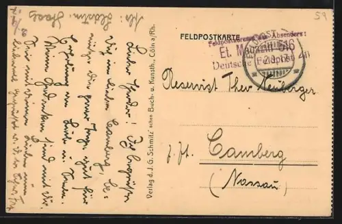 AK Amand, Kriegslazarett Warmbad