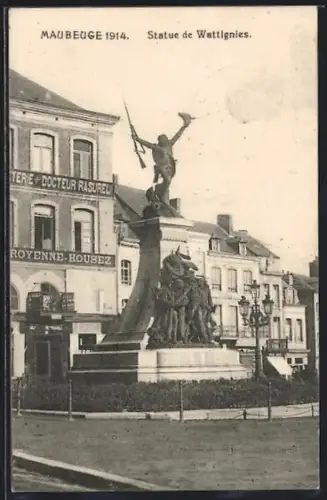 AK Neubeuge, Statue de Wattignies