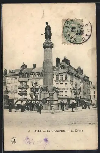 AK Lille, La Grand`Place, La Déesse
