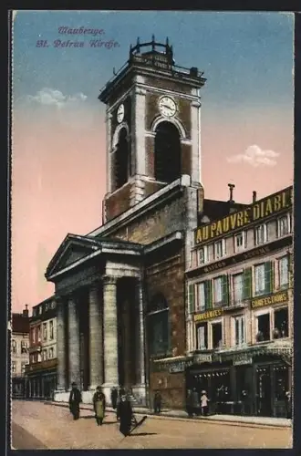 AK Maubeuge, St. Petrus-Kirche