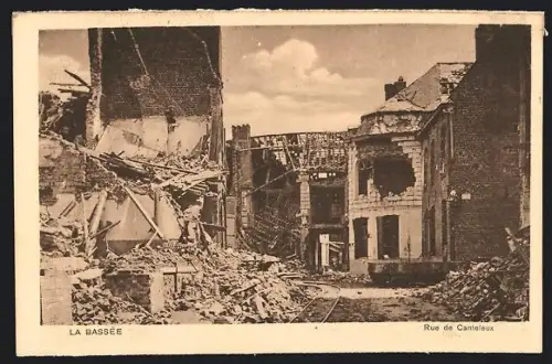 AK La Bassee, Rue de Canteleux