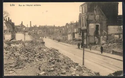AK Lille, Rue de l`Hôpital militaire