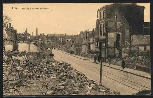 AK Lille, Rue de l`Hôpital militaire