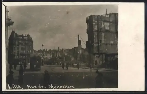 AK Lille, Rue des Manneliers