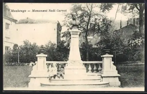 AK Maubeuge, Monument Sadi Carnot