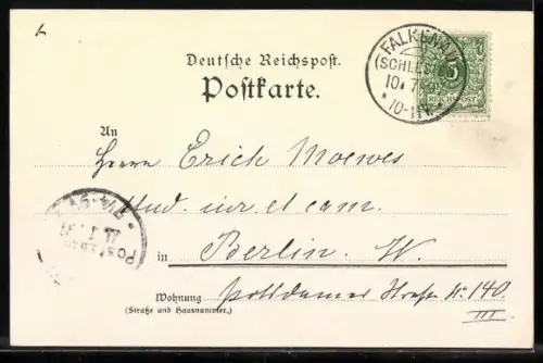 Künstler-Lithographie Karl Mutter: Schönau / Wiesenthal, Totale und Kirche