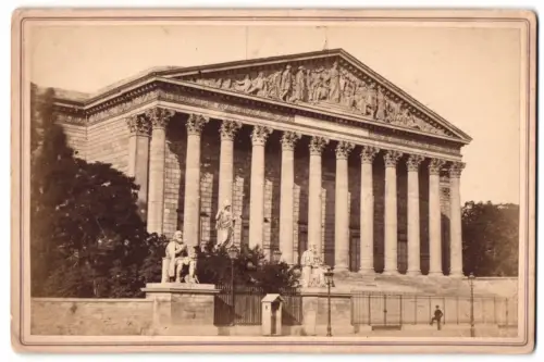 Fotografie unbekannter Fotograf, Ansicht Paris, Chambre des Deputes