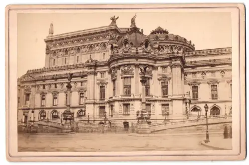 Fotografie unbekannter Fotograf, Ansicht Paris, Blick zur Nouvel Opera