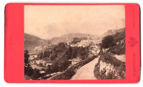 Fotografie Fr. Unterberger, Innsbruck, Ansicht Berchtesgaden, Blick nach dem Ort