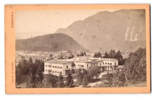 Fotografie V. Angerer, Ischl, Ansicht Ischl, Blick auf die kaiserliche Villa