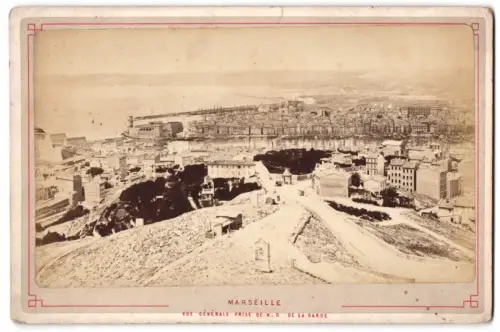 Fotografie unbekannter Fotograf, Ansicht Marseille, vue Generale prise de a Garde