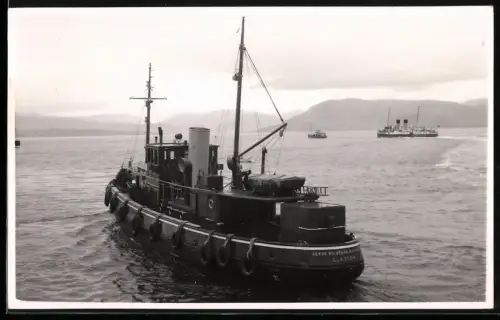 Fotografie T. Rayner, Ryde I.W., Küstenboot Clyde Pilotage Glasgow