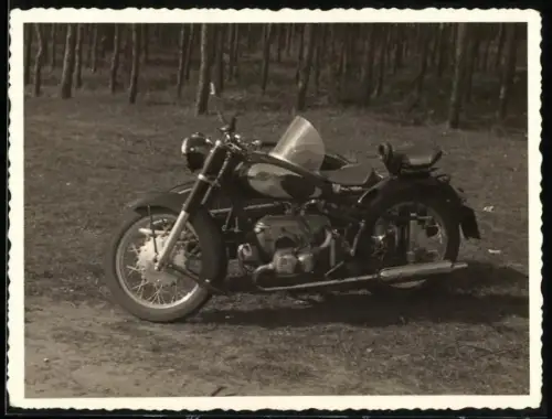 Fotografie Motorrad Zündapp KS601, Krad mit Seitenwagen