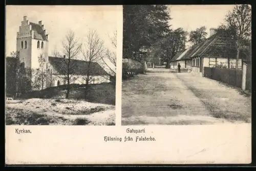 AK Falsterbo, Kyrkan, Gatuparti