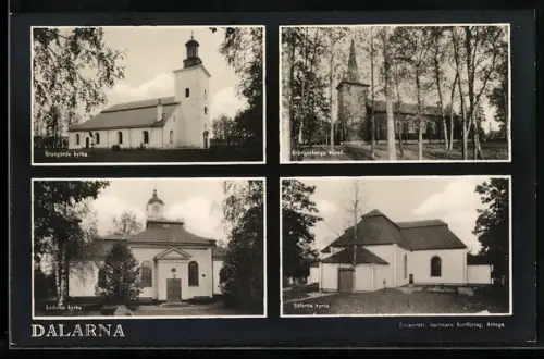 AK Dalarna, Grangärde kyrka, Grängesbergs kapell, Säfsnäs kyrka