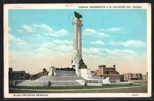 AK Habana, Monumento a la Voladura del Maine