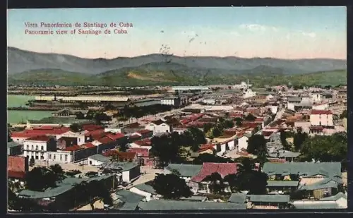 AK Santiago de Cuba, Panoramic View of Santiago de Cuba