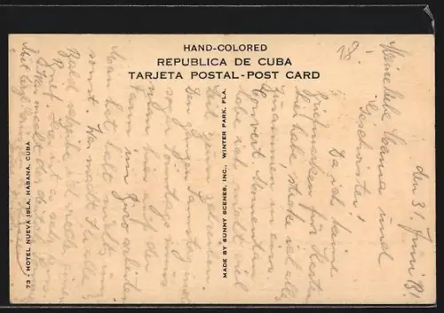 AK Habana, Hotel Nueva Isla