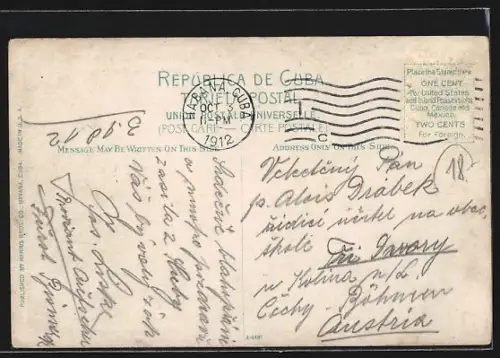 AK Havana, El Prado, Bird`s Eye View