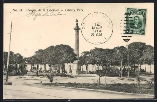 AK Santiago de Cuba, Parque de la Liberdad