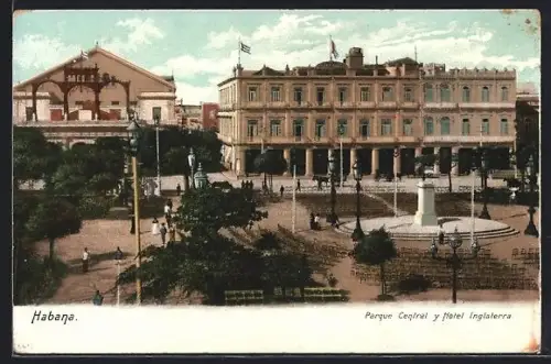 AK Habana, Parque Central y Hotel Inglaterra