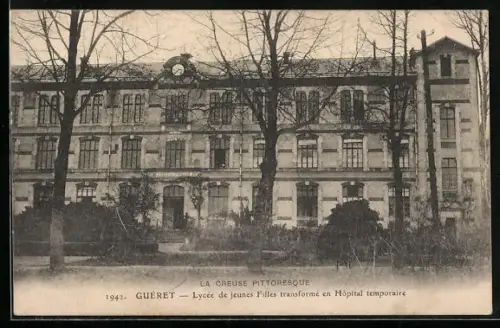 AK Guéret, Lycée de jeunes Filles transformé en Hopital temporaire