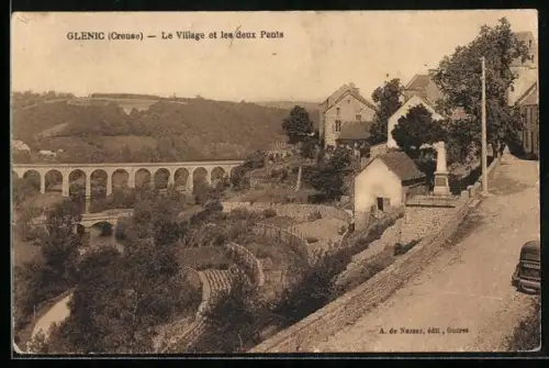 AK Glenic, Le Village et les deux Ponts