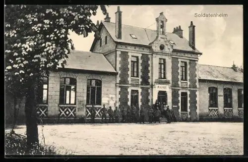 AK Saint-Paul-aux-Bois, Soldatenheim