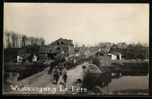 AK La Fère, Westausgang