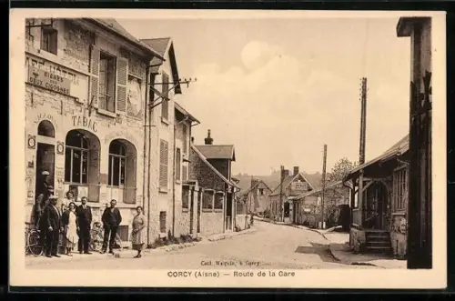 AK Corcy, Route de la Gare