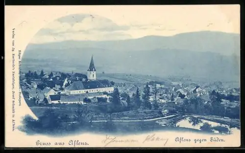 AK Aflenz, Teilansicht gegen Süden