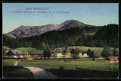 AK Mariazell, Brandhof am nördlichen Abhange des Seeberges