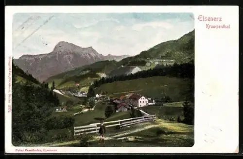 AK Eisenerz /Krumpenthal, Panorama