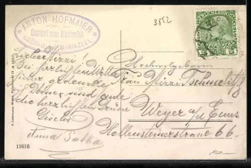 AK Mariazell, Ruderboote auf dem Erlaufsee