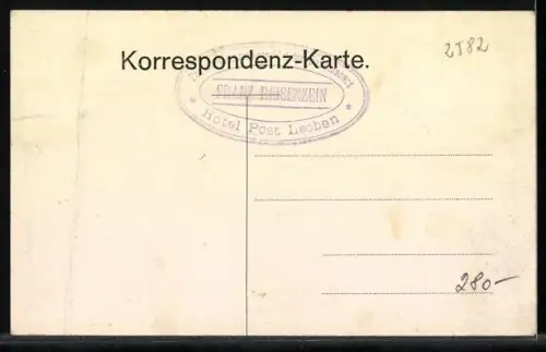 AK Ennstal /Südmarkgau, Seefest 1908, Panorama, Mann mit Fahne