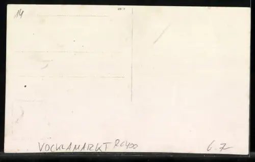 Foto-AK Vöcklamarkt, Die Tauglichen 1915