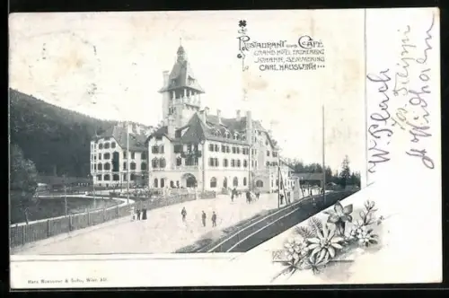 AK Semmering, Restaurant und Grand Hotel Erzherzog Johann Carl Hauswirt