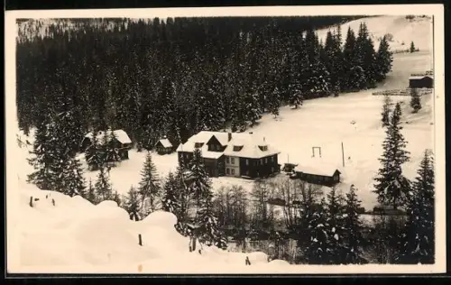 AK Stadl a. d. Mur, Pension Kaltwasser im Schnee