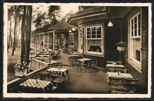 AK Köln-Rath, Hotel-Restaurant DB Bahnhof Königsforst, Inh. Wilh. Zass
