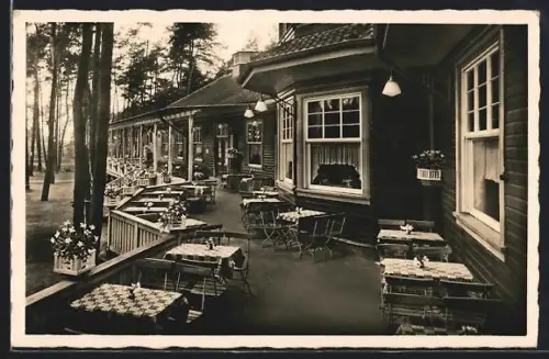 AK Köln-Rath, Hotel-Restaurant DB Bahnhof Königsforst, Inh. Wilh. Zass