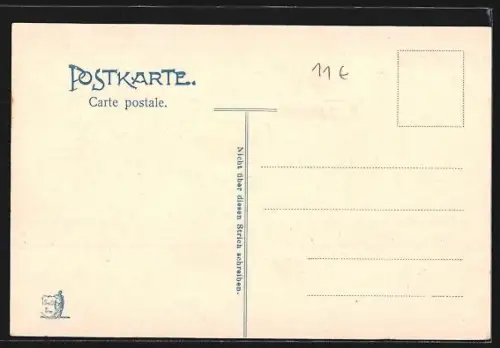 AK Frankfurt a. M., Sachsenhausen, Blick vom Dom nach Sachsenhausen