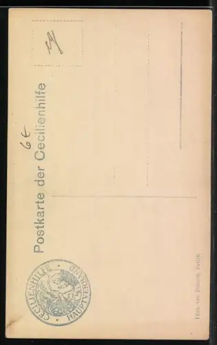 AK Kronprinzessin Cecilie mit Prinzessin Alexandrine im Taufkleid