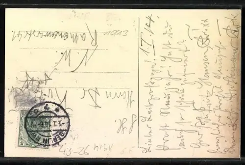 AK Berlin, Autobus im Schnee