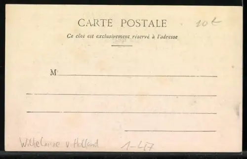 AK Insectes couronnés, Le Haye, Pax, Karikatur von Königin Wilhelmina von den Niederlanden als Libelle